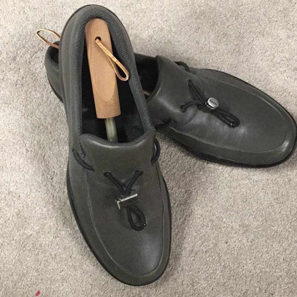 Grey Prada Shoes